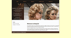 Desktop Screenshot of banglzsalon.com