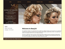 Tablet Screenshot of banglzsalon.com